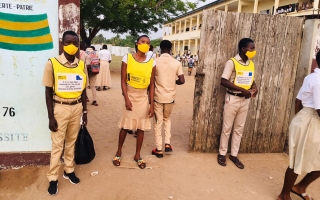 Le Club EDH d’Aného en action citoyenne contre la covid19