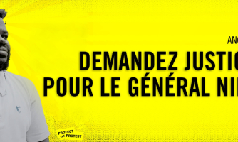 Demandez la libération immédiate de l’activiste Serrote José de Oliveira (General Nila)